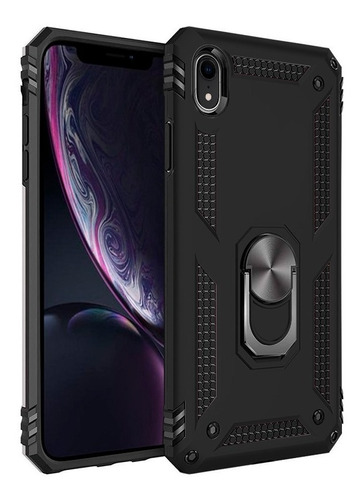 Funda Premium, Uso Rudo, Imán-soporte, Para Modelos iPhone