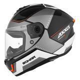 Casco Moto Integral Axxis Draken Sonar B15 Rojo Brillo