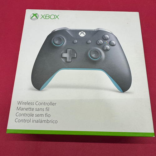 Control Xbox One Gris/azul Original En Caja