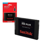 Ssd 480gb Sandisk Plus Sata 3 Iii 2.5  535mb/s Lacrado + Nfe