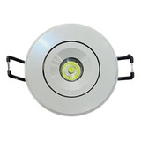 Mini Spot Redondo Branco De Led 1w Kit 10 Unidades Oferta! 