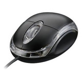 Mouse Óptico Alámbrico Tpm010 Color Negro