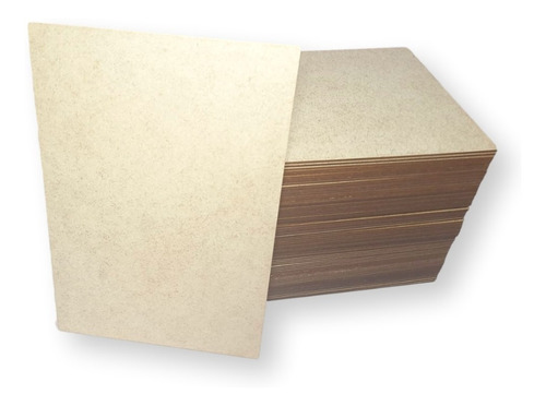 Kit Placas Chapas Mdf 3mm 28x19 25 Uni 