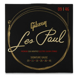 Encordado Guitarra Eléctrica Gibson Les Paul 09-46 - Plus