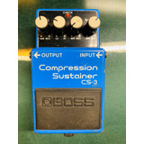 Pedal Compresor Sustainer Cs-3, Boss, Usado