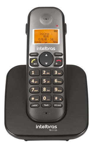 Telefone Sem Fio Intelbras Ts5120 Viva Voz Identificador Nfe