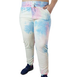 Pack 2 Und Pantalón Buzo Jogger Mujer Tie Dye - Adcesorios