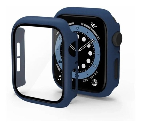 Case Para Apple Watch Con Pantalla De Cristal Templado 