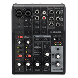 Yamaha Ag06mk2b Consola 6ch. Interfaz De Audio Usb Streaming