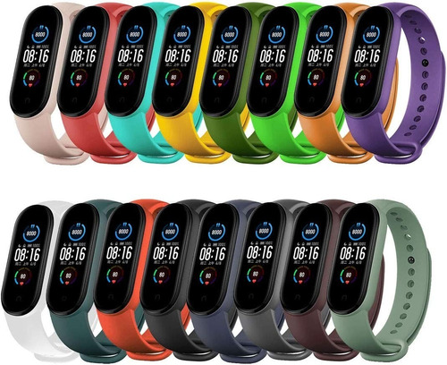 3 Correas Para Xiaomi Mi Band 5 O Micas Protectoras