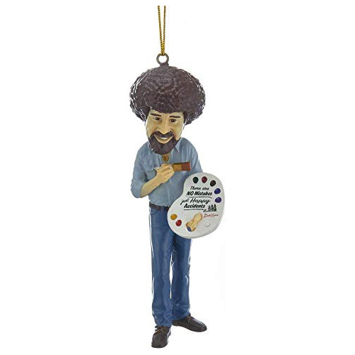 Figura Decorativa De Bob Ross Colgar Árbol De Navidad ...