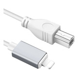 Cable Otg/lightniing Usb-b Para iPhone A Controlador Midi