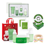 Kit Skincare Té Verde Flamenco + 60 Mascarilla Para Ojeras