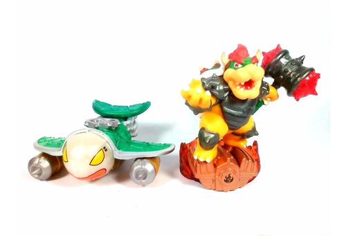 Nintendo Amiibo Skylanders Superchargers Bowser + Vehiculo