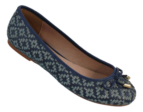 Zapato Mujer Efe 274805 Flats Balerina Ligera Casual Azul | Envío gratis