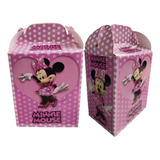 50 Caja Dulcera/lonchera Minnie Mause. Fiesta,dulces, Mimi