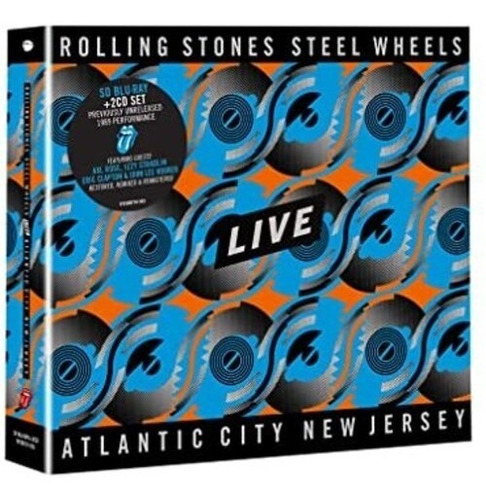 The Rolling Stones Steel Wheels En Vivo En Cd Blu-ray De Atlantic City