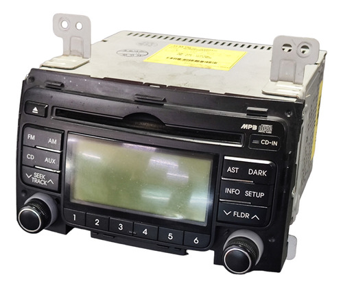 Radio Som Cd Player Mp3 Hyundai I30 961602l500xx0z