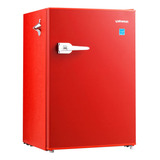 Refrigerador Compacto Retro Con Congelador Y Termostato Ajus