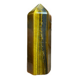 1 Obelisco Ojo De Tigre 6.5 Cm Yoga Chakra Sanación Mineral 