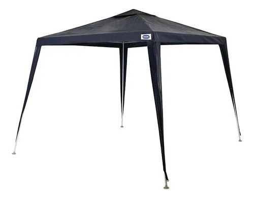 Gazebo 2,4x3 Ráfia Azul Praia Piscina Jardim Com Bolsa Mor