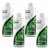 Seachem Flourish Excel 500 Botellas Mililitro (4 Pack)