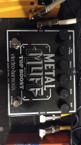 Metall Muff/ Top Boost De Electro Harmonix. Pedal Distorsión