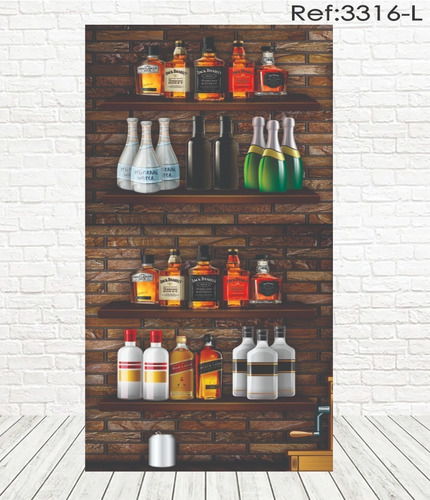 Painel Festa Retangular Para Casadinho Em Tecido 1,0x2,0m