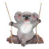 Accesorios De Decoración De Jardín Swing Koala, Dibujo Anima