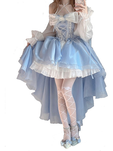 Elegante Cosplay Francés De Princesa Lolita, Estilo Op Style