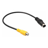 Cable 4 Pin S-video Macho A Rca Hembra