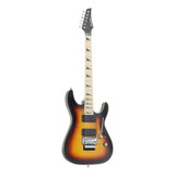 Guitarra Elétrica Strinberg Sgs250 Super Strato De  Tília Sunburst Brilhante Com Diapasão De Bordo