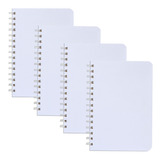 Cuaderno Blanco Universitario A4 Eco 80 Hojas Lisas Pack X4