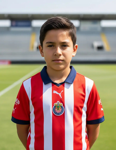 Jersey Chivas Local Niño 2023-2024 Puma 100% Original