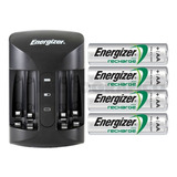 Pack Energizer Battery Charger Pro + 4 Pilas Recargables Aa