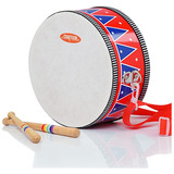 Wooden Kids Drum Set For Toddlers - Baby Musical Toy W/...