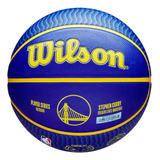 Balón De Basketball Wilson Nba Player Icon Bskt Curry Blue