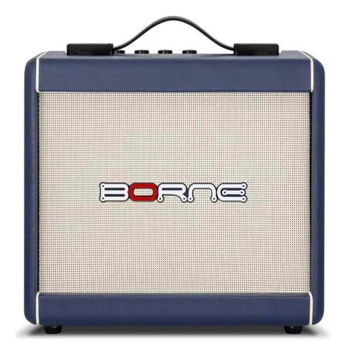 Amplificador Guitarra Borne F60 15w Azul Bivolt