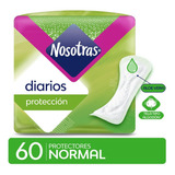 Nosotras Protectores Diarios Normal X 60 Unidades