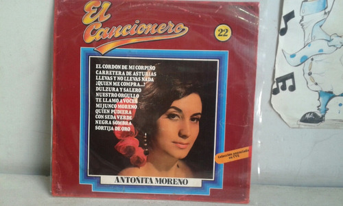 Antoñita Moreno - El Cancionero - (vinil+cd Gratis)
