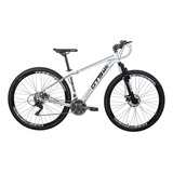 Mountain Bike Gts Pro M5 Techs Aro 29 17  21v Freios De Disco Mecânico Cor Branco