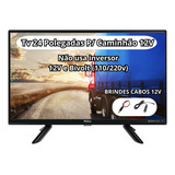 Tv 24 Polegadas 12volts C/ Antena Led Hd Caminhão Carreta