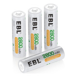 Baterias Aa Recargables 2800 Mah Paquete De 4 Pilas Ebl Dobl