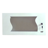 Mini Rack Dvr 5u Parede Porta Visor Acrilico Branco