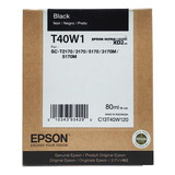  Tinta T40w1 Negro Para Epson T3170/5170 Plotter