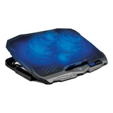 Base Enfriadora Vorago Cp-301 Laptop 17 Led 4 Ventiladores