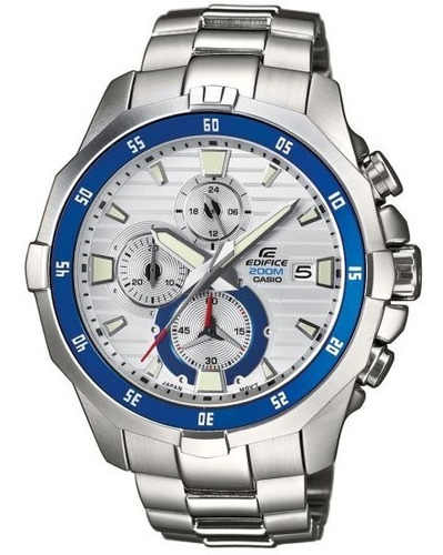 Casio Edifice Efm-502d-7avef Prata Azul