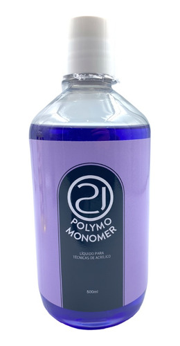 Polymo Monomer Liquido Nails 21 Unhas Acrilico 500ml