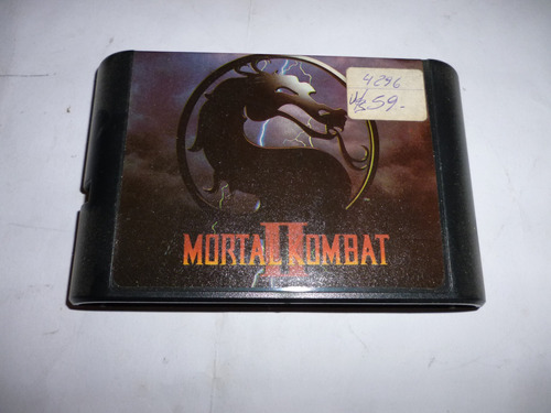 Cartucho Nuevo Sega Mortal Kombat Ll Para Consola Genesis