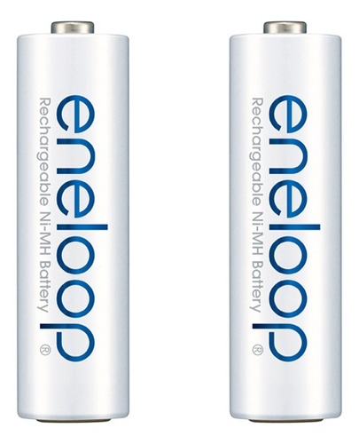 2 Pilhas Aa Recarregáveis 2100x Panasonic Eneloop 2000mah